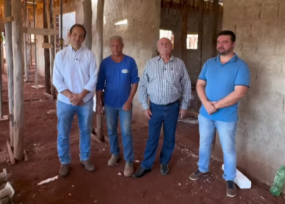 Imagem da notícia Nova UBS do bairro Pequi começa a ganhar forma em Figueirão com investimento de mais de R$ 1,7 milhão